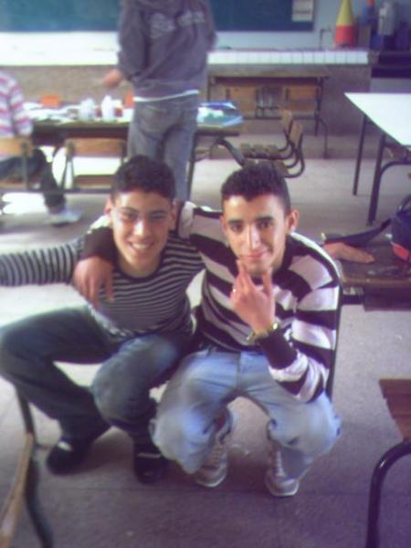 moi  et   yassine